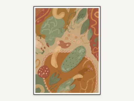 Terracotta sage composition four